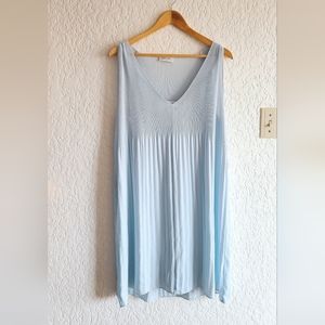 Babaton Pale Blue Swing Dress